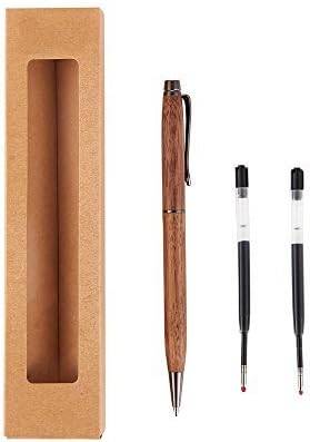 Amazon Artinova 水性ボールペン 木製 手作り サインペン 上品 ウォールナット 胡桃 Arta 1002 水性ボールペン 文房具 オフィス用品