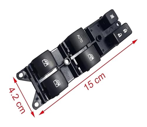 Interrupteur de commande de fenêtre électrique pour Outlander 3 levage fluide - 5