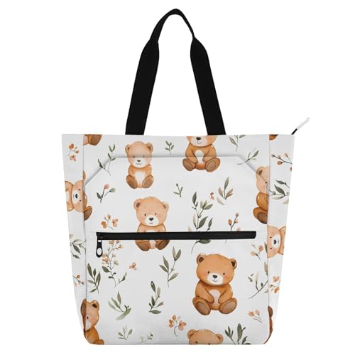 Bolsa de libros con asas reforzadas para evitar la carga pesada en los niños