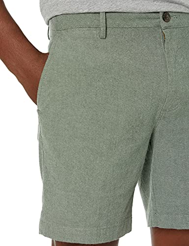Image of Amazon Essentials Men's Slim-Fit 7 inch Lightweight Comfort Stretch Oxford Shorts with Tapered Leg