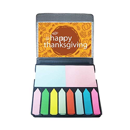 Notes adhésives Thanksgiving pour organiser vos recettes d'automne