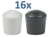 contera silla abrazadera Ideal para muebles, patas de mesa, sillas y otras patas tubulares