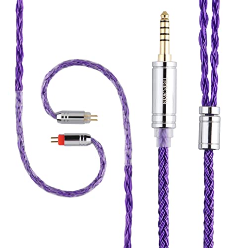 Linsoul Tripowin Zonie IEM Cable, 16 Core Silver Plated Earphone Upgraded Cords - Image 2