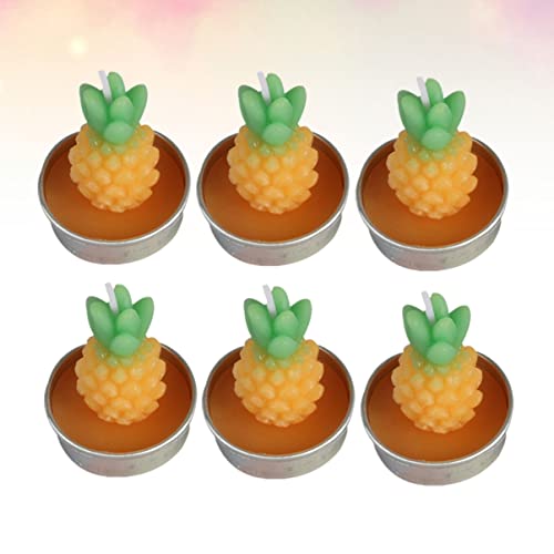 Pretyzoom 3 Boxes + Hawaii Tealight Smokeless Candle Shape Fruit Shaped Spa Supplies Aromatherapy Home Light Wedding Candles Tea Decoration Green Scented Birthday Summer Cute Mini Bathroom #TOP1