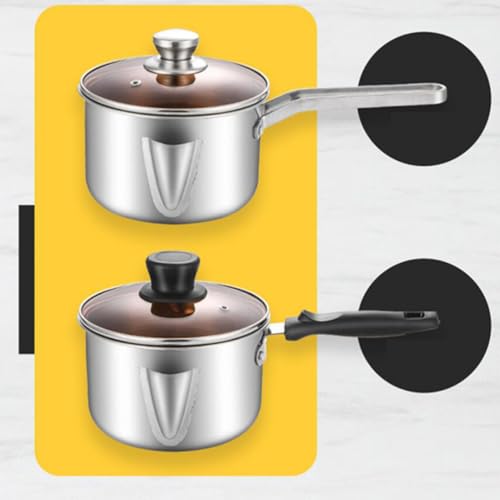 Olla de sopa de acero inoxidable 304 HEALLILY con diseño resistente premium 4
