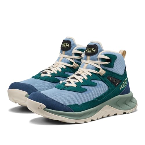Image of KEEN Women's Hightrail Mid Height Durable Lightweight Breathable Leather Waterproof Hiking Boots