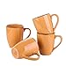 vancasso Navia Set di Tazze Mug Grande 4 unità in Gres Tazza di caffè Americana 350ml Collezione Natura