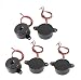 Produktbild Elektronischer Buzzer, 5 Stück, DC 324 V, 85 dB, Ton, elektronischer Summer, Alarm, schwarz, 23 x 12 mm
