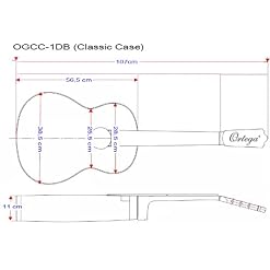 Ortega M20CS Custom Master Selection Guitare de concert solide avec coffre Bois de rose Indien/Epicéa Allemand - Les Beatles, Paul McCartney, John Lennon, RIngo Starr, George Harrison Ortega M20CS Custom Master Selection Guitare de concert solide avec coffre Bois de rose Indien/Epicéa Allemand – Image 7