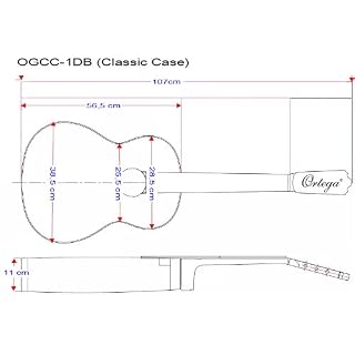 Ortega M20CS Custom Master Selection Guitare de concert solide avec coffre Bois de rose Indien/Epicéa Allemand - Les Beatles, Paul McCartney, John Lennon, RIngo Starr, George Harrison Ortega M20CS Custom Master Selection Guitare de concert solide avec coffre Bois de rose Indien/Epicéa Allemand – Image 7