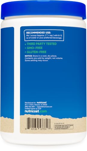 Nutricost Organic Acacia Fiber Powder