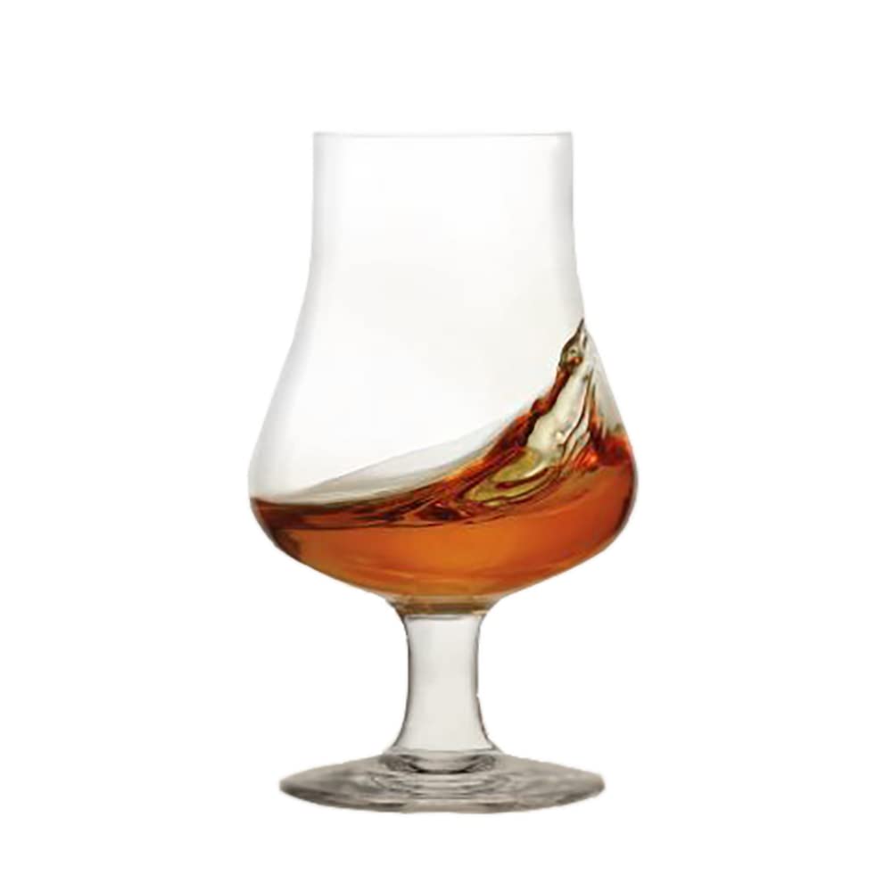 Stölzle Lausitz Nosing 1610031 - Juego de 6 vasos de cristal (183 ml, altura: 124 mm, diámetro exterior: 74 mm, 1610031)