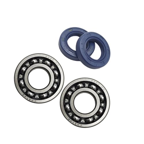 UZZSYCNLJ Kit de retenes de Aceite for cojinetes de cigüeñal Compatible con motosierras MS250, MS230, MS210, 025, 023 y 021. Pieza de Repuesto 9503 003 0340