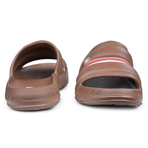 Image of DOCTOR EXTRA SOFT Men's Classic Ultra Soft Sliders /Slippers with Cushion FootBed for Adult | Comfortable & Light Weight | Stylish & Anti-Skid | Waterproof & Everyday Flip Flops for Gents /Boys D-527