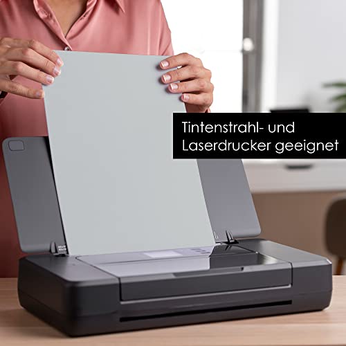 OfficeTree 80 fogli di carta nei toni di grigio