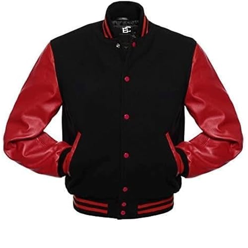 Original Leather Varsity Letterman Jackets Wool & Leather Original American Style Varsity Jackets