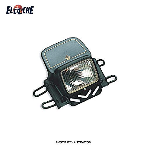 Piastra faro trial nero