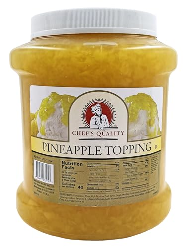 Pineapple Ice Cream Topping 5 Pounds
