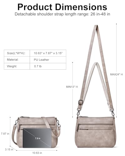 Crossbody Bags for Women Crossbody Purses Shoulder Bag Women's Cross body Handbags Adjustable Strap4