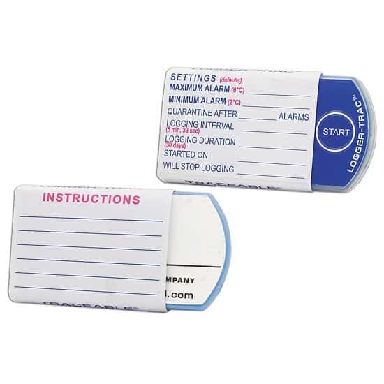 Traceable Temperature Data Logger Sleeves; 100/Pk
