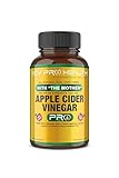 ACV Pro Apple Cider Vinegar Capsules Certified Organic with Mother ACV Pills Detox Cleanse Acid Reflux Relief Support Supplement Ginger Root Cayenne Pepper Powder
