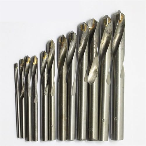 10Pcs 3-20mm Tungsten Carbide Tip Drill Bit TCT Locksmith Drill Bits ...