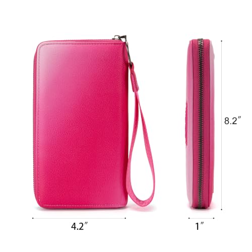 Image of Wrangler Wallet Women RFID Blocking, Gradient Wristlet Wallet for Daily Use