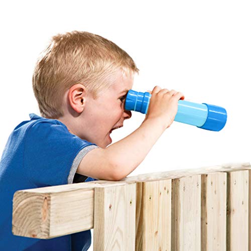 Luwint Portable Pocket Pirate Monocular Telescope - Retractable Educational Science Toys Spyglass For Kids Boys Girls (Cambridge Blue) #TOP5