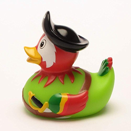 Duckshop | paperella di gomma pirata pappagallo |