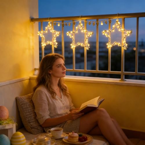 Luces LED decorativas regulables con tiras de brillo ajustable para el hogar 3