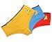 Robe Factory Women's Star Trek OS Uniform Panties Set Of 3, Gold, Red, Blue, L