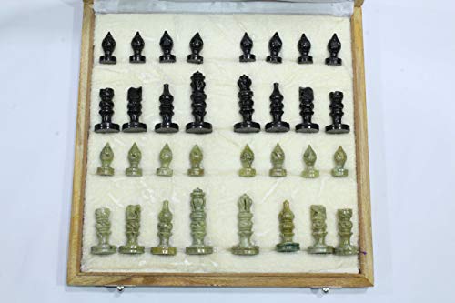 Jeu d'échecs en pierre naturelle d'échecs haut de gamme