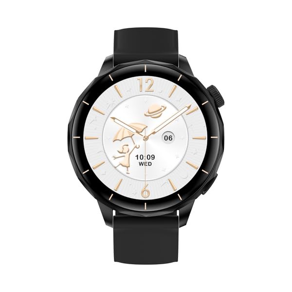 Smartwatch damski z funkcją telefonu, zegarek fitness z pulsometrem, krokomierzem, monitorem snu, wodoszczelność IP67, zegarek sportowy z wyświetlaniem wiadomości, ekran dotykowy, menu w języku
