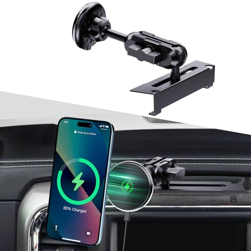 Magnetic-Phone-Mount-Wireless-Charging-for-RAM-1500-2500-3500-2013-2018 Magnetic Phone Mount Wireless Charging for RAM 1500 2500 3500 2013-2018 - Image 1