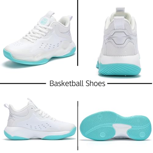 Image of Beita Basketball Shoes for Women Fashion Sneakers Sport Shoes Anti Slip Breathable Tennis Shoes Volleyball Shoes Pickleball Shoes Running Shoes Rubber Sole Indoor Outdoor Court Light Weight Wide
