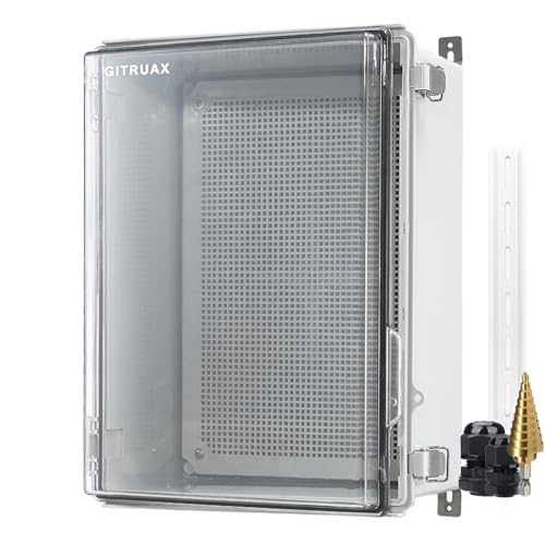 Boîte de jonction électrique étanche en plastique ABS renforcé de 40 cm