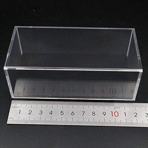 JIA JIA LAI 4.7 inch for 1:64 Scale Car Models Acrylic Boxes Display Case Show Transparent Dust Proof Stand 12cm Long