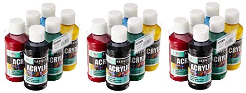 22-4806 Sargent Art Primary Acrylic Paint Set, 4 Ounce, 6-Pack (Thr?? ?ack)