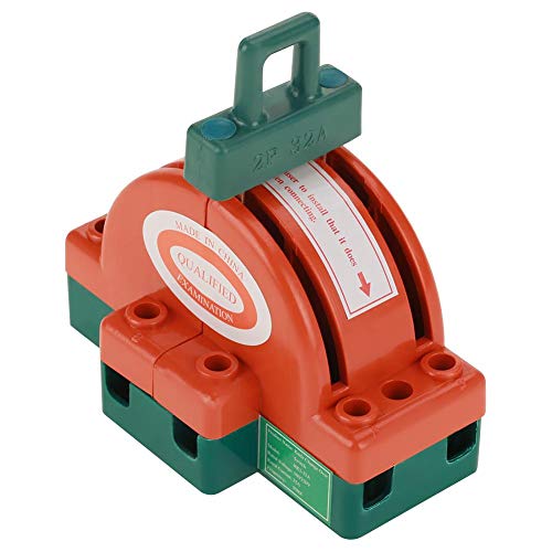 2 Pieces Knife Switch, 32A Ac 220V 2 Poles Double Throw Knife Safety Disconnect Switch, Household Circuit Dual Knife For Home Appliances #TOP7