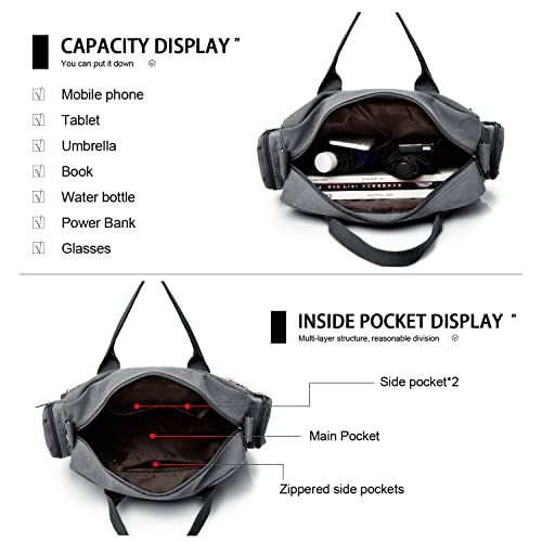 Ynport Crefreak Canvas heren handtas mode heren schoudertas business casual draagbare schoudertas heren aktetas - Image 5