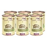 Terra Canis Wildschwein, Naturreis & Fenchel - Classic Nassfutter, 6x400g I Premium Hundefutter in 100% Lebensmittelqualität Aller Rohstoffe I Reichhaltig & gesund, allergen- & getreidearm, glutenfrei