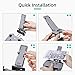 No Disassembly Tablet Holder for DJI Flip/Neo/Mini 4K/ 2 SE/Air 3/ Mini 5/4/ 3 Pro, 7-12 Inch Foldable iPad Mount Holder Pack of Lanyard and 2 Cables, Fits DJI RC-N1/RC-N2/RC-N3 Accessories