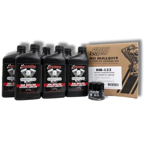 Klotz 6-Quart Synthetic Oil Change Kit