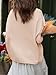 Saodimallsu Womens Spring Oversized Cardigans Batwing Short Sleeve Lightweight Button V Neck Casual Knit Sweater Tops Apricot