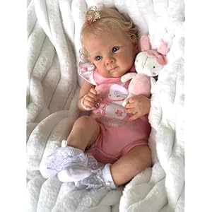 Lifelike Reborn Baby Dolls 18 Inch Realistic Baby Dolls Real Life Newborn Baby Dolls That Look Real Realistic Toddler Doll Soft Cotton Body GiftsToys for Collection Kids Age 3