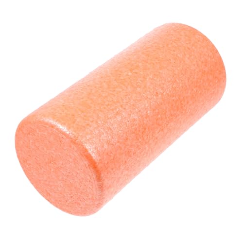 OSALADI Yoga Muscle Roller Stick para masaje de espalda y piernas, rodillo de espuma EPP naranja de 30x15cm para relajación muscular y terapia de tejido profundo, herramienta de ejercicio doméstico miniatura 1
