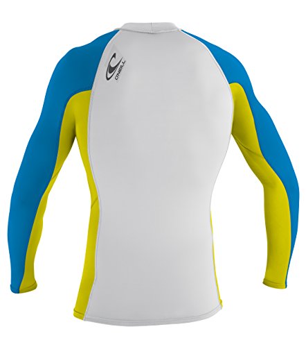Image of O'Neill Youth Premium Skins Long Sleeve Rashguard, UPF 50+ Sun and Rash Protection, Buttery Soft Tight Fit