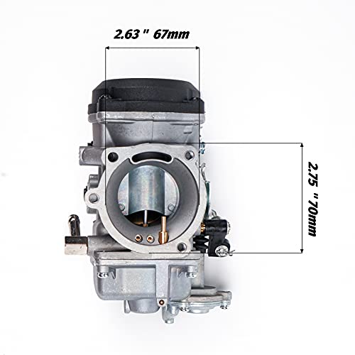 Carburetor Compatible With Harley Davidson Softail 1988-2017 | Dyna Fxr Fxd 1988-2016 | Touring 1988-2016 | Sportster 883 Xl883 Xlh883 1988-2007 | Sportster 1200 Xlh1200 1988-2002 Carb #TOP6