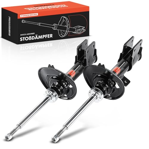 Frankberg 2x Shock Absorber Strut Front Left Right 511mm Gas pressure Compatible with C4 II NC 5008 0E 0U C4 II Box/Hatchback NC Replace# 5208V6, 5208V8
