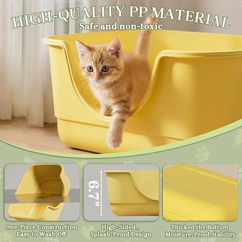 Caja de arena para gatos pequeña de entrada baja gris miniatura 3